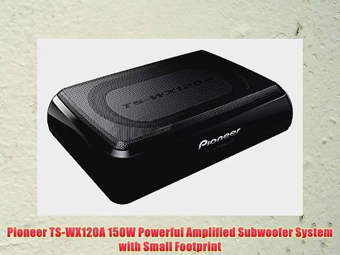 Pioneer TS-WX120A 150W Powerful Amplified Subwoofer System with Small Footprint