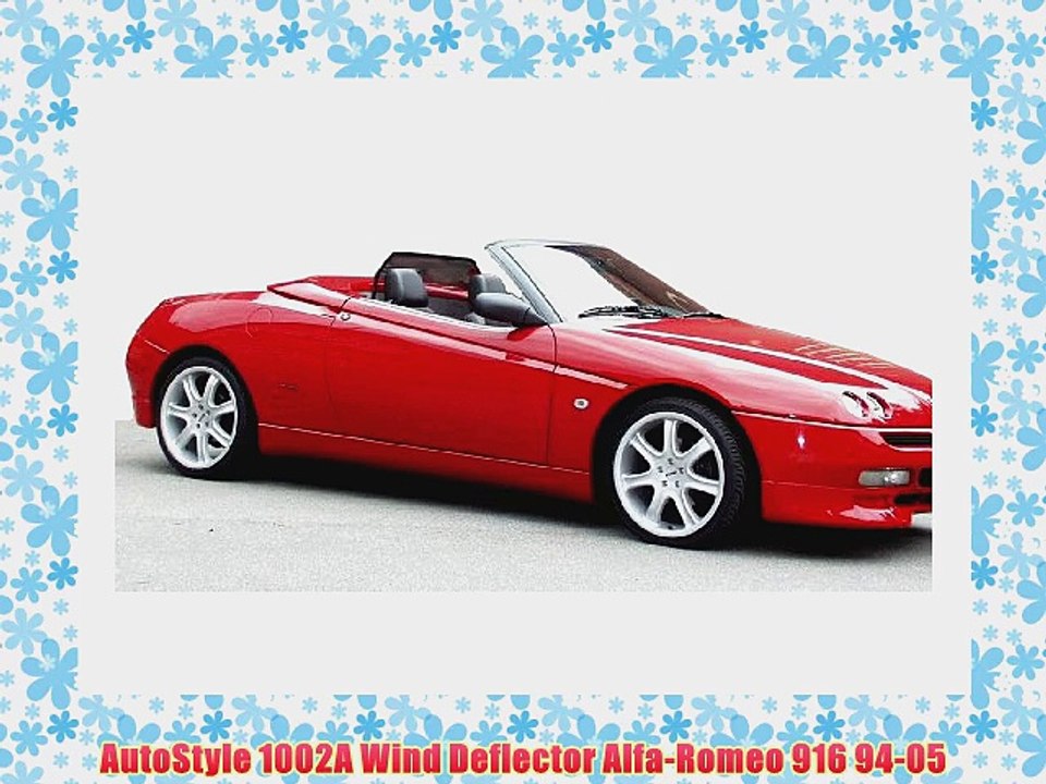 AutoStyle 1002A Wind Deflector Alfa-Romeo 916 94-05