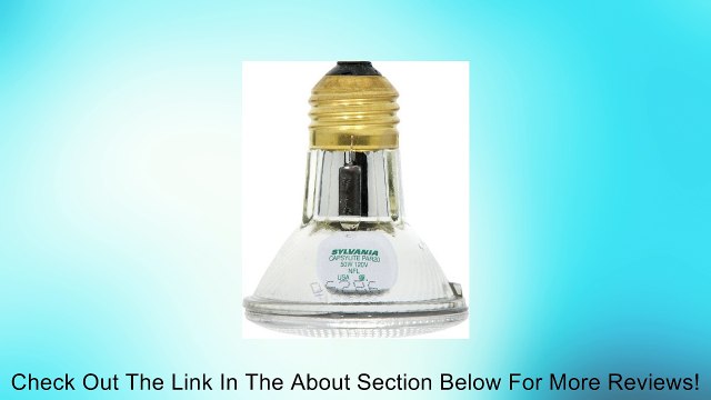 Sylvania 14502 50 Watt PAR20 Narrow Flood Light Bulb / 30 Degree Beam Spread / 120 Volt / 50PAR20 Review