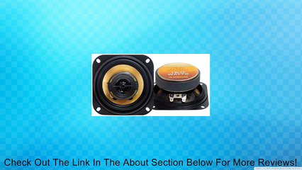Pyramid 438GS 4-Inch 160-Watts 2-Way Speakers (Pair) Review