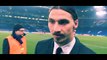 Zlatan Ibrahimovic interview after red card vs Chelsea (Chelsea players were babies) 2015