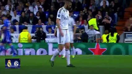 Cristiano Ronaldo et Benzema engueulent Arbeloa et Pepe face à Schalke04