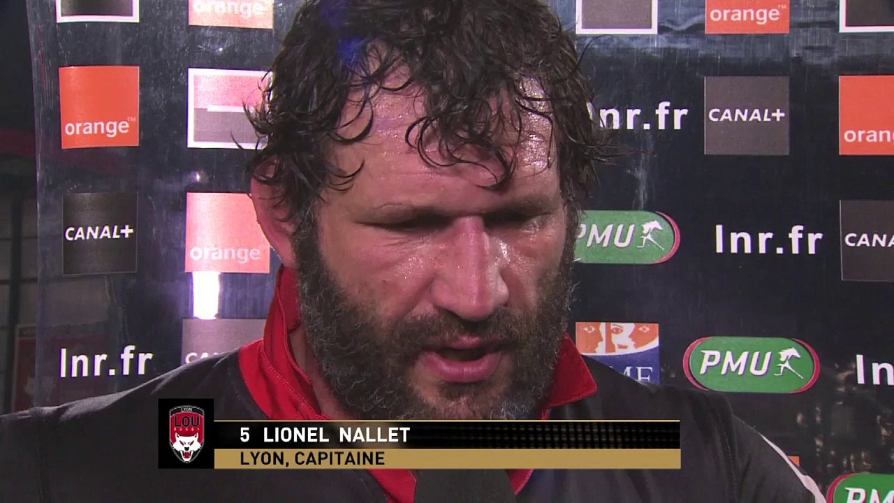 TOP14 - Lyon-Toulon: Interview Lionel Nallet (LYO) - Saison 2014/2015