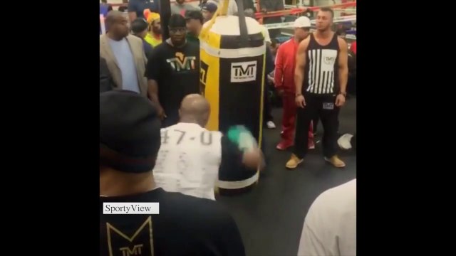 Floyd Mayweather training increasing to high intensity ahead of Manny Pacquiao