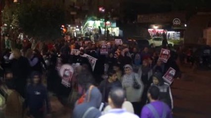 Mısır Rejimi Aleyhine Gösteri