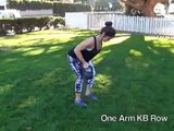 One Arm KB Row - Lean and Lovely Program