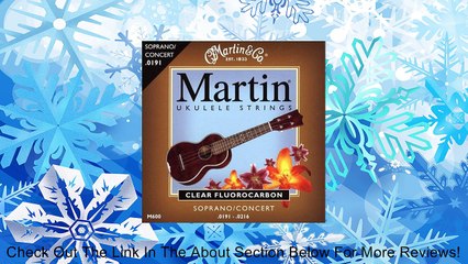 Martin M600 Standard Ukulele Strings Review