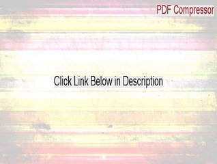 PDF Compressor (JBIG2, JPEG2000) Download Free (Legit Download 2015)