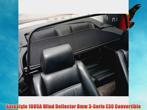 AutoStyle 1005A Wind Deflector Bmw 3-Serie E30 Convertible