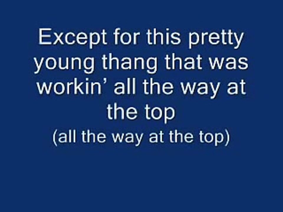 Akon ft T-Pain - Bartender   LYRICS!