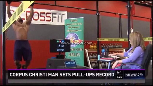 Mark Jordan most pull ups world record in 24 hours : Guinness World Records