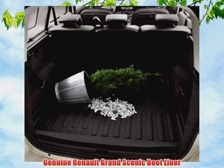 Genuine Renault Grand Scenic Boot Liner