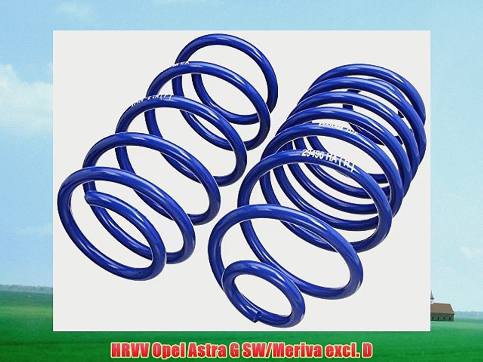 HRVV Opel Astra G SW/Meriva excl. D