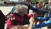 South African woman celebrates 100th birthday with a skydive (15-03-2015)