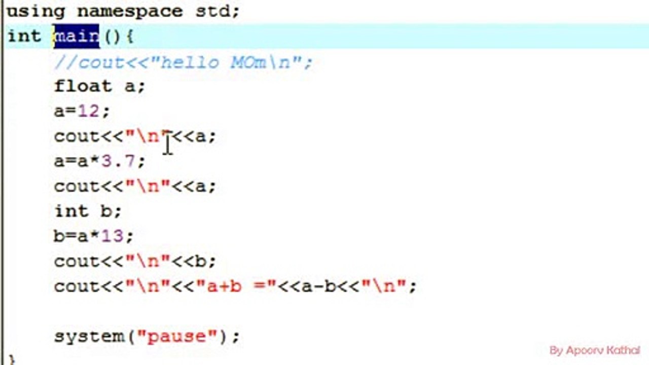 C++ Tutorials in udru Lesson 5 bookskeeper.net