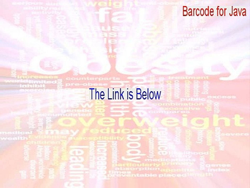 Barcode for Java Serial (barcode scanner for java mobile)