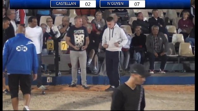 International à pétanque de la ville de Bourg-Saint-Andéol 2014 : Seixième CASTELLAN vs. NGUYEN