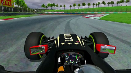 Télécharger la video: rFactor - F1 2015 Romain Grosgean Malaysia Onboard Lap HD