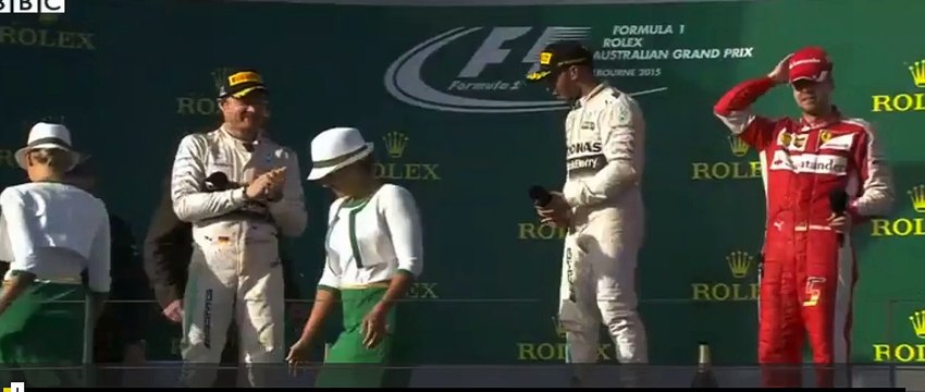 Lewis Hamilton Arnold Schwarzenegger Australian Grand Prix