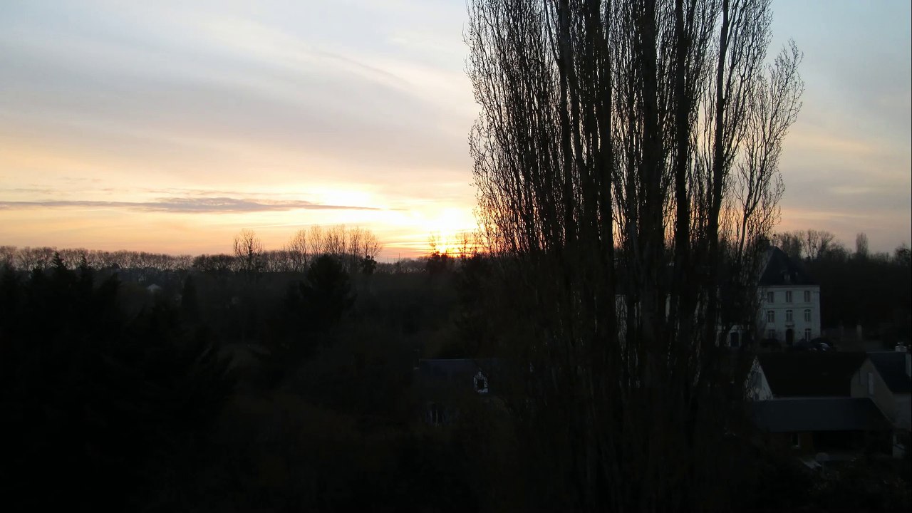 TIME LAPSE COUCHER DE SOLEIL ESSAI 01