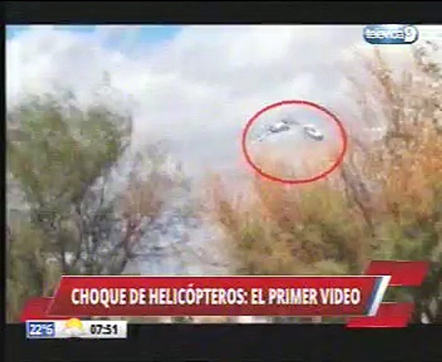 ---Choque entre helicópteros