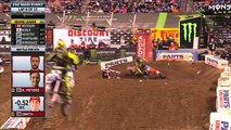 AMA 2015 Supercross Indianapolis 250 Main Event Rd11 highlights 14-03-15