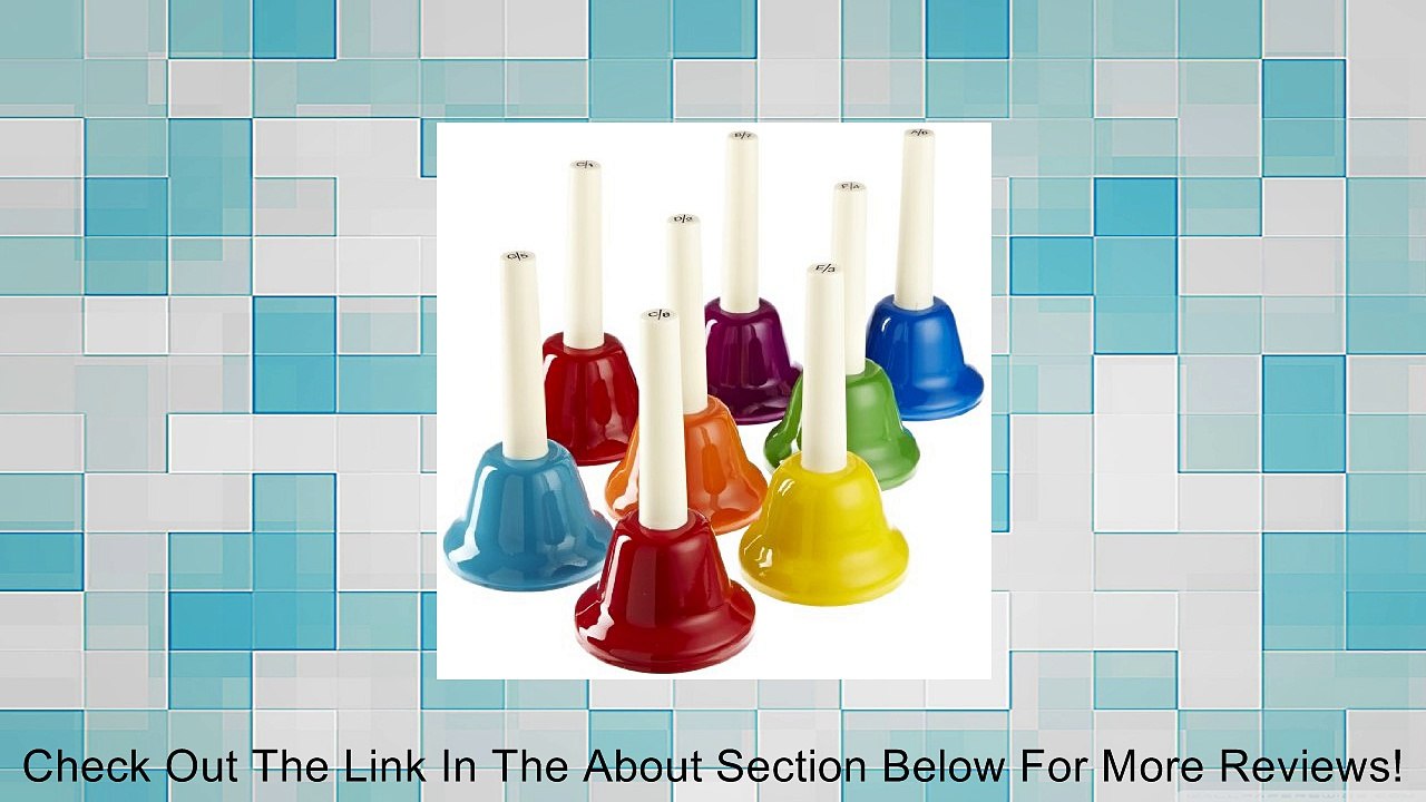 Rhythm Band 8 Note Metal Hand Bells - Set of 8 Review