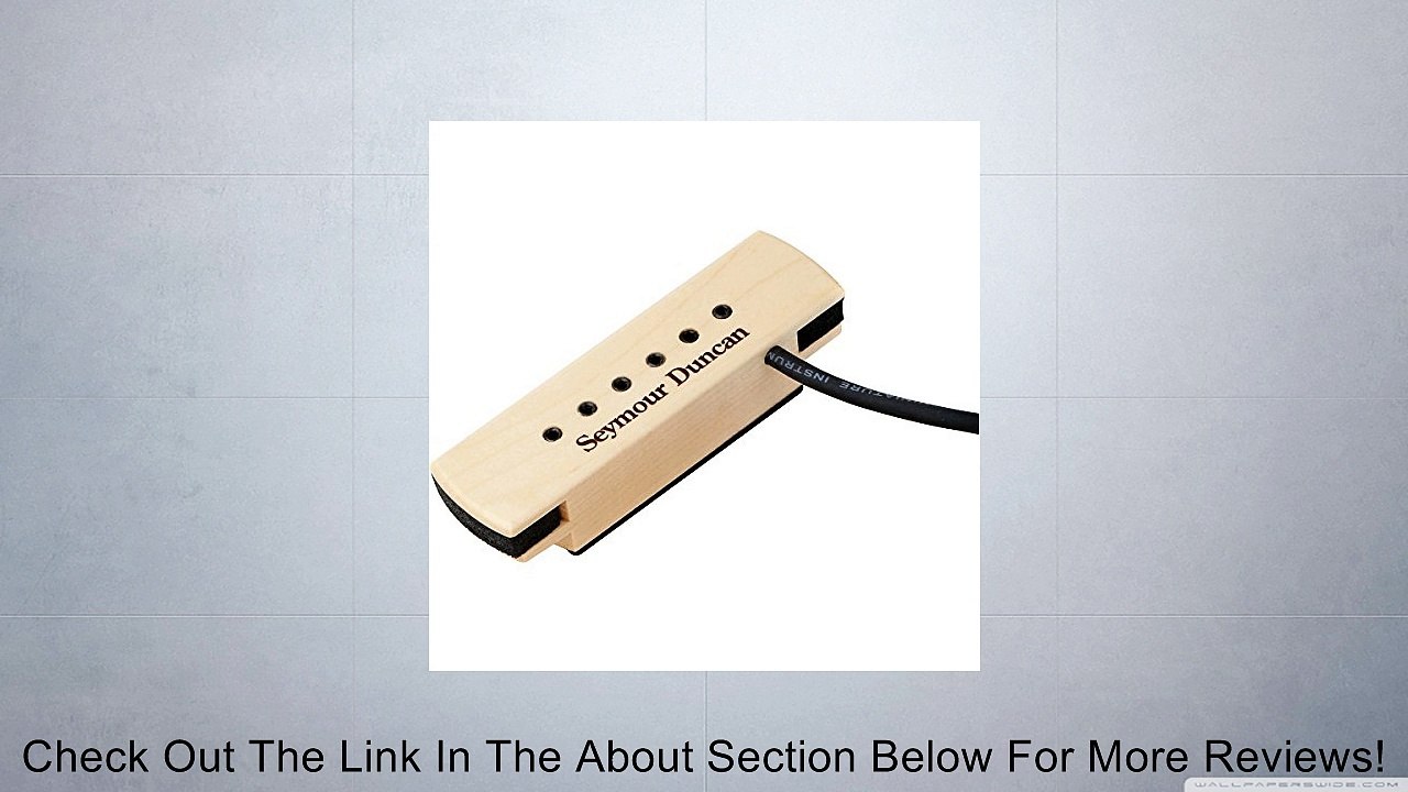 Seymour Duncan Woody XL Adjustable Pole Pieces Soundhole Pickup Review