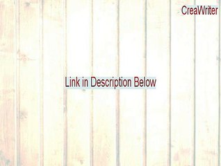 CreaWriter Cracked - Download Here