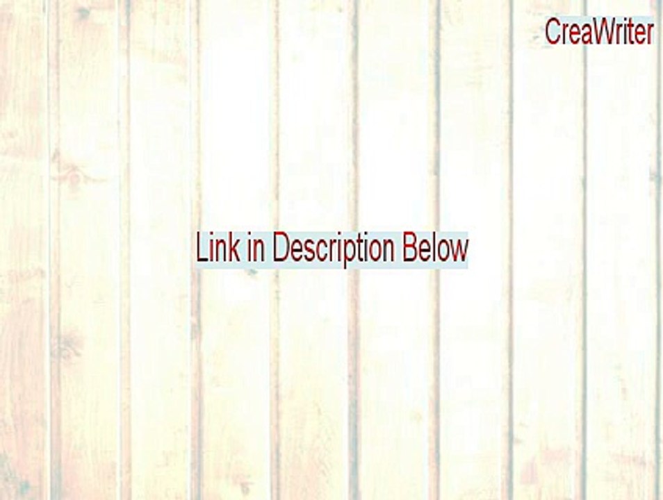 CreaWriter Cracked - Download Here