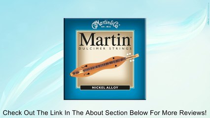 Martin Set of 4 Dulcimer Strings Review