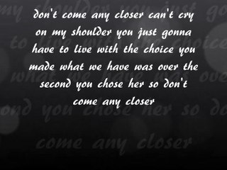 Claude Kelly Don't come any closer