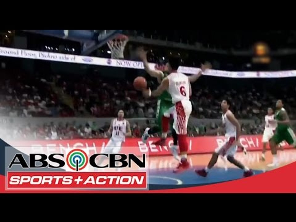 UAAP 77: Sumang's drop pass to Christopher Javier