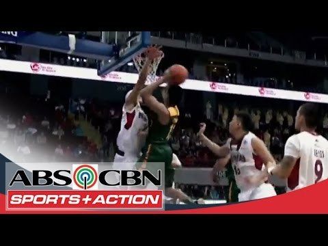 UAAP 77: Mike Tolomia's difficult shot