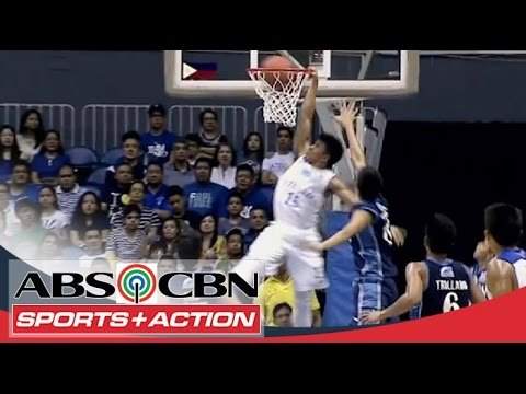 UAAP 77: Kiefer posterizes Falcons in a nasty slam!