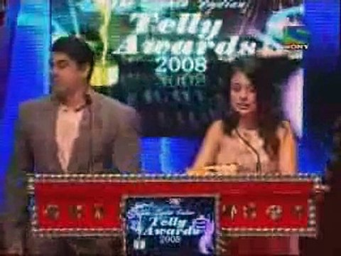 Rajeev Khandelwal Recieved Indian Telly Award - 2008