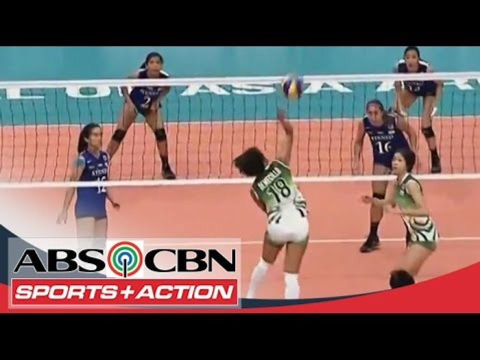 UAAP 77 WV Finals Game 2: Cydthealee Demecillo sends a strong quick attack