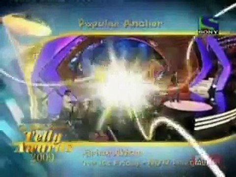 Rajeev Khandelwal Recieved Indian Telly Award for the Best Host Sach Ka Samna- 2009