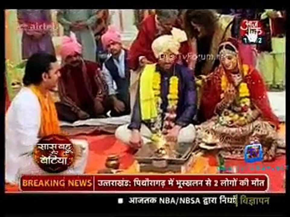 Saas Bahu Aur Betiyan [Aaj Tak] 15th March 2015 pt2