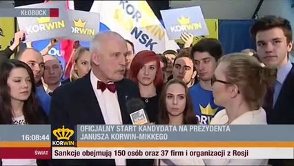 Wywiad / Janusz Korwin-Mikke po Konwencji Prezydenckiej (14.03.2015)