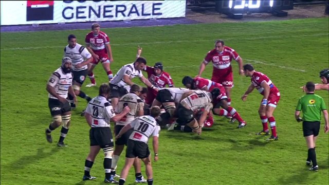 TOP14 - Brive - Racing Metro 92: Essai Romain Sola (BRI) - J20 - Saison 2014/2015