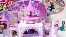 Glitzi Globes Spin 'n Sparkle Castle Playset ❤ DIY Glitzi Disney Princess Castle ❤ Belle Ariel