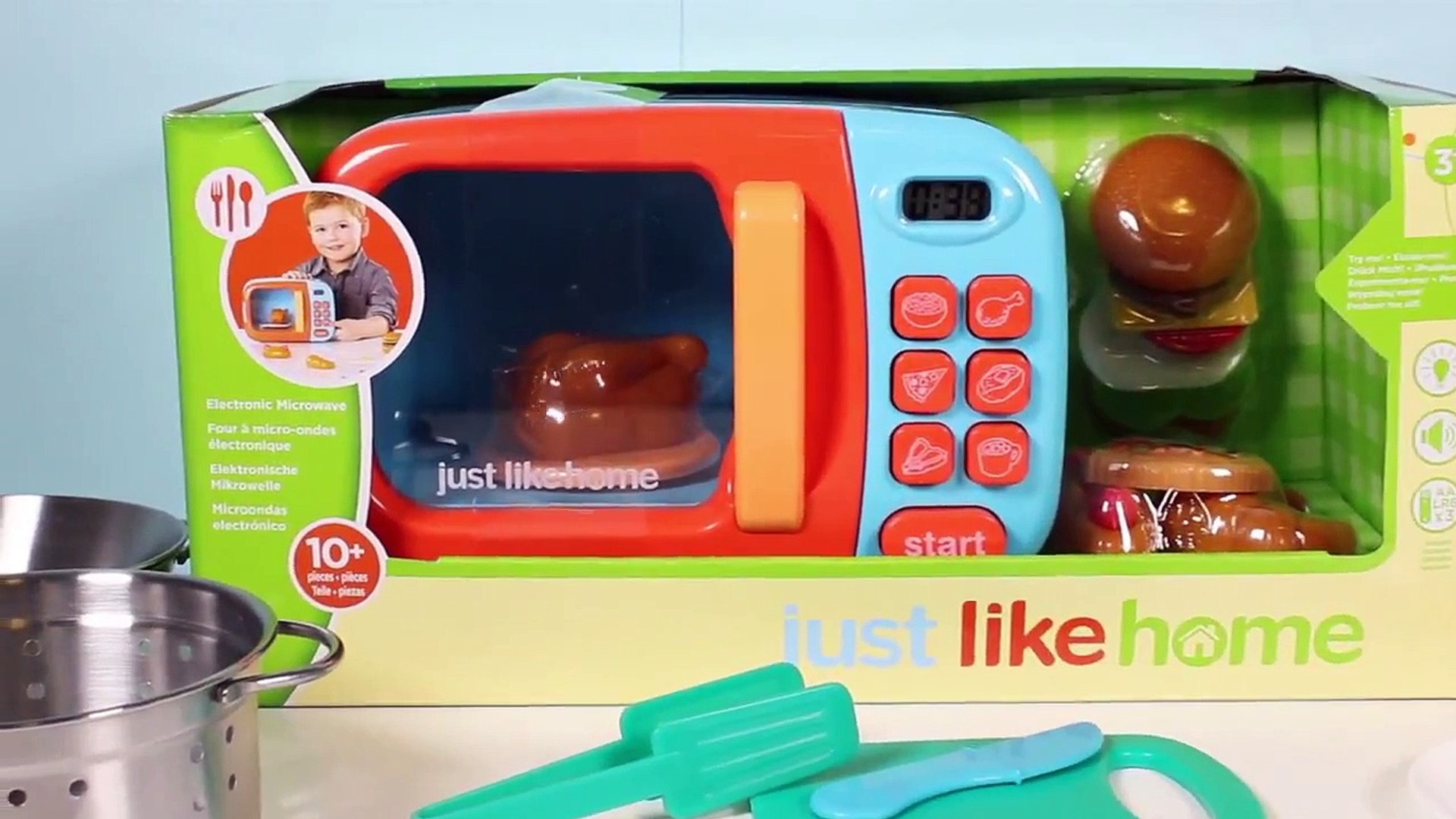 just like home toy microwave