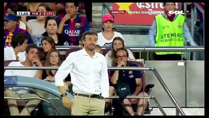 FC Barcelona vs Club Leon 5 - 0 Neymar Amazing Lob Goal 2014