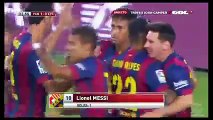 FC Barcelona vs Club Leon 6 - 0 Leo Messi Goal ~ Friendly Match 2014