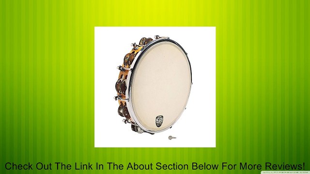 CP391 10 Tunable Tambourine, Wood Review