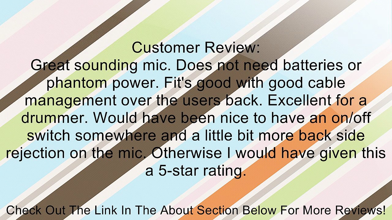 Shure WH20QTR Dynamic Headset Microphone - Includes Right-angle 1/4" Phone Plug for Unbalanced Mic Input Review