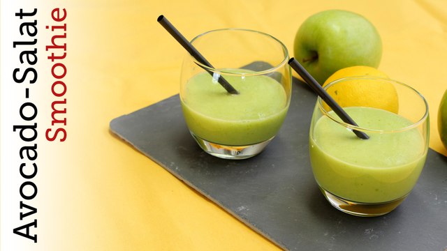 Rezept - Avocado-Salat-Smoothie - Smoothie-Special (Red Kitchen - Folge 318.2)