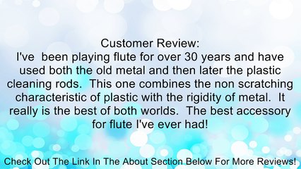 Yamaha YAC 1662P Wooden Flute Cleaning Rod Review