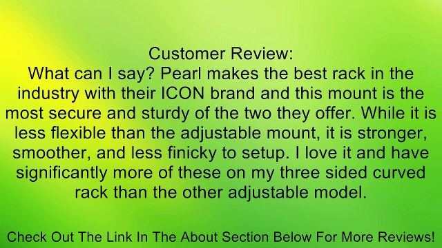 Pearl PCX100 Pipe Clamp - Die Cast for ICON Racks Review